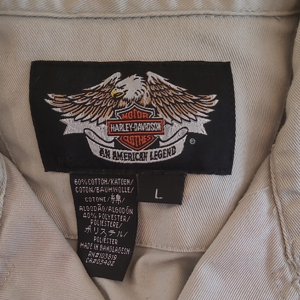 Harley-Davidson Button Down Shirt